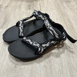 Teva Hurricane XLT 2 Outdoor Gray Black Hiking Sandals Women's Size 6